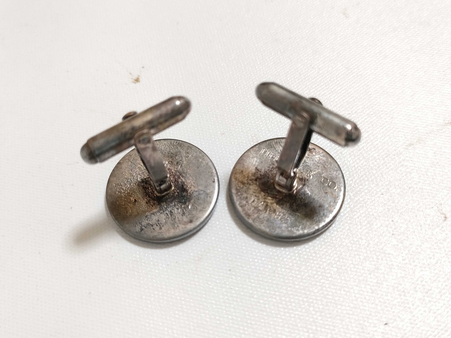 Tiffany & Co. Tiffany Golf Player Motif Cufflinks SV925 Silver Tie Clip/Cufflinks