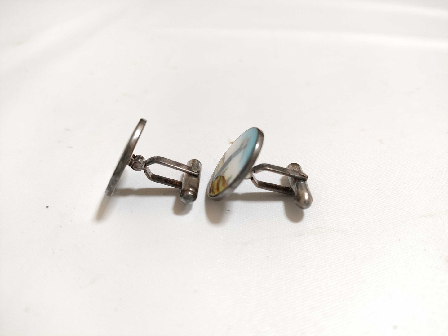 Tiffany & Co. Tiffany Golf Player Motif Cufflinks SV925 Silver Tie Clip/Cufflinks