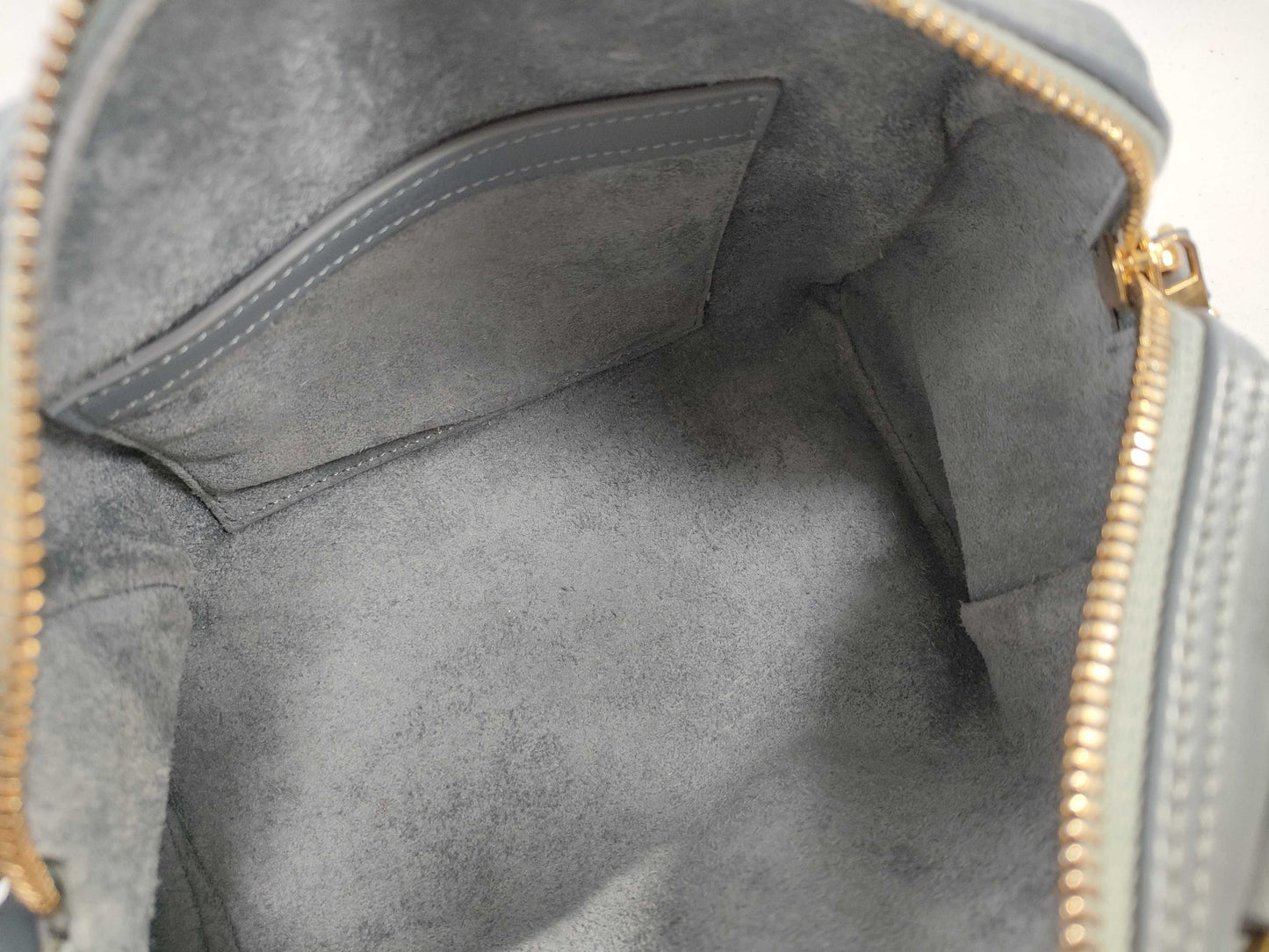 CELINE Cuir Triomphe Mini Boston Handbag