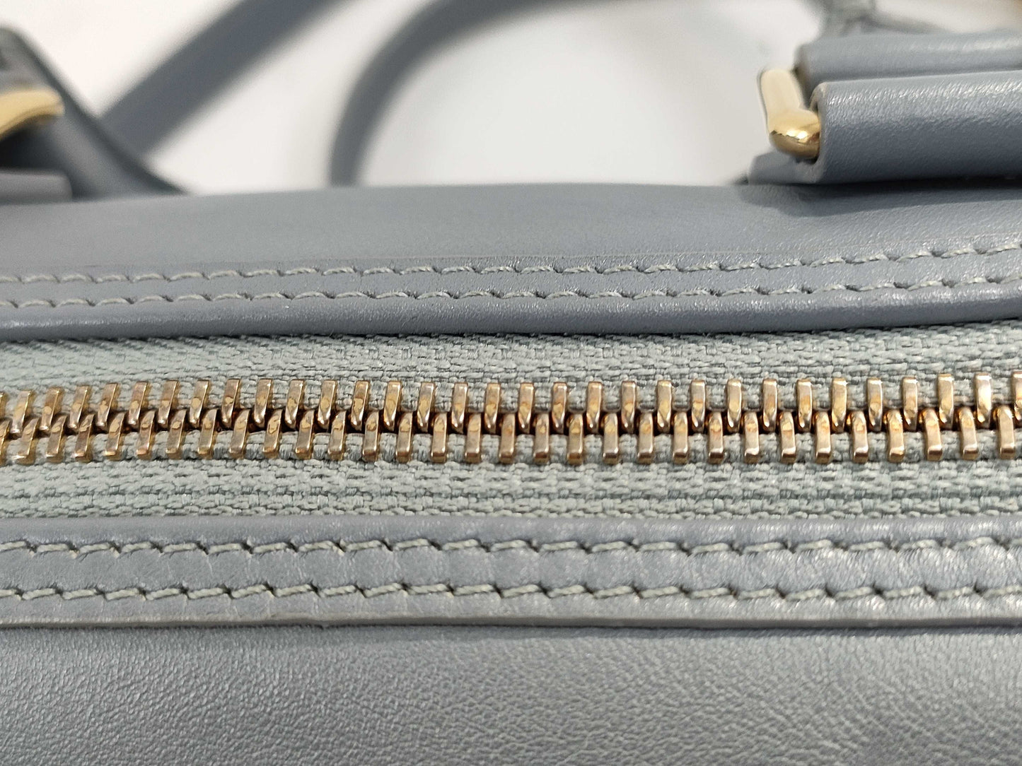 CELINE Cuir Triomphe Mini Boston Handbag