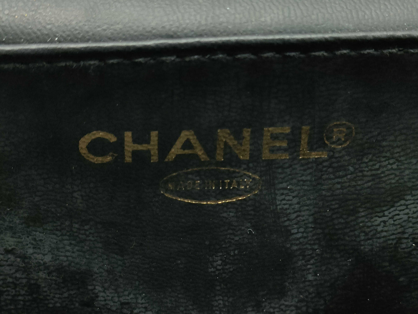 CHANEL Caviar Skin Vanity Handbag