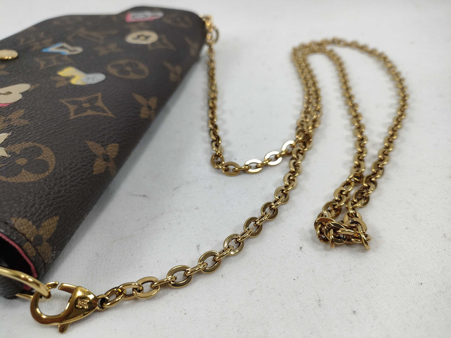 LOUIS VUITTON Monogram Pochette Felicie Shoulder Bag