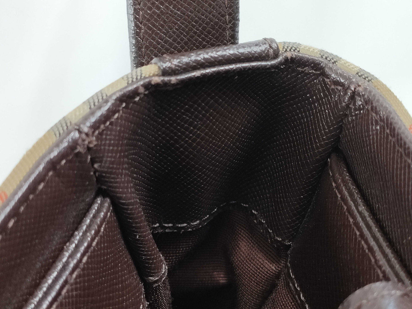 Burberry Nova Check One-Shoulder Bag with Charm