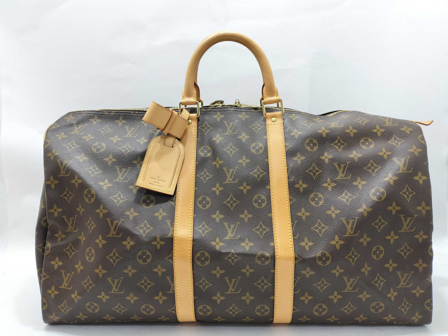 LOUIS VUITTON Monogram Keepall 55 Boston Bag SP0998 Boston Bag
