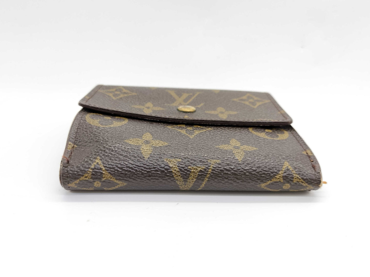 LOUIS VUITTON TH 0936 Monogram Louis Vuitton Monogram Pattern Double Hook Bifold Wallet