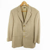 GIORGIO ARMANI Giorgio Armani GIORGIO ARMANI Tailored Jacket 3B Fully Lined Beige Wool Silk Size 52 Giorgio Armani Japan Co., Ltd. Size 52 Jacket