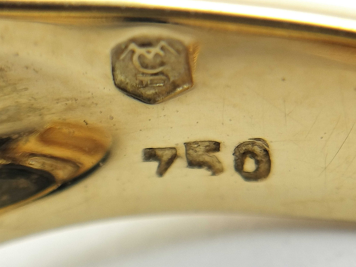 Carrera y Carrera Eagle Motif Diamond 750 6.9g Ring
