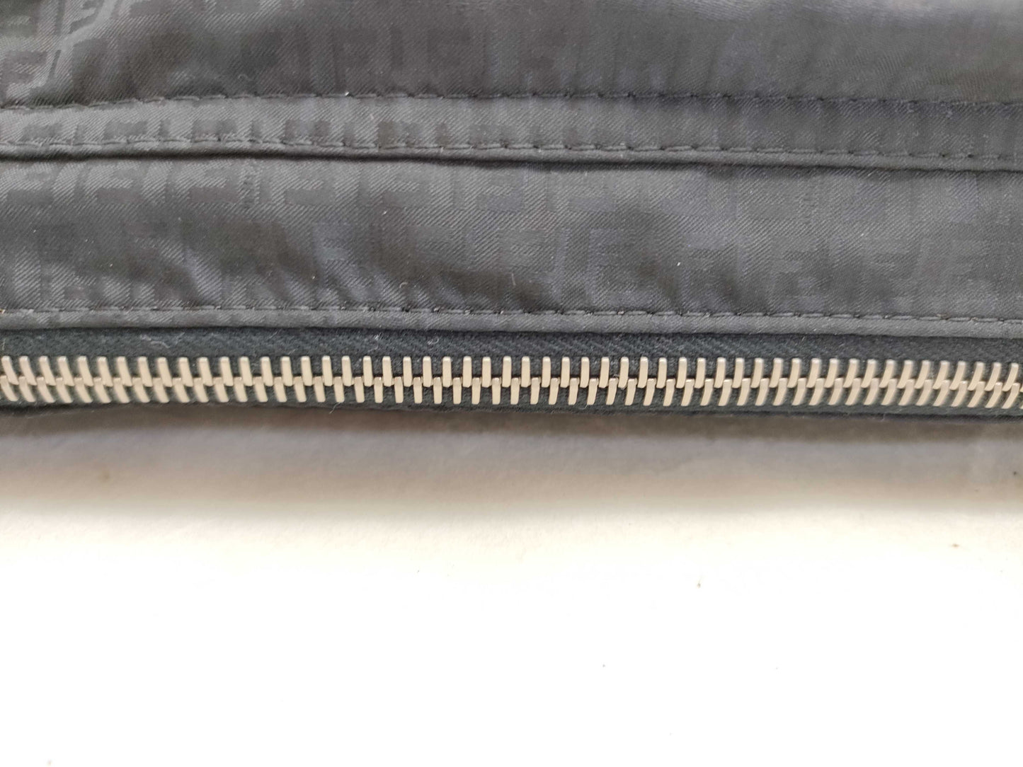 FENDI Mamma Bucket Zucchino/Nylon Shoulder Bag