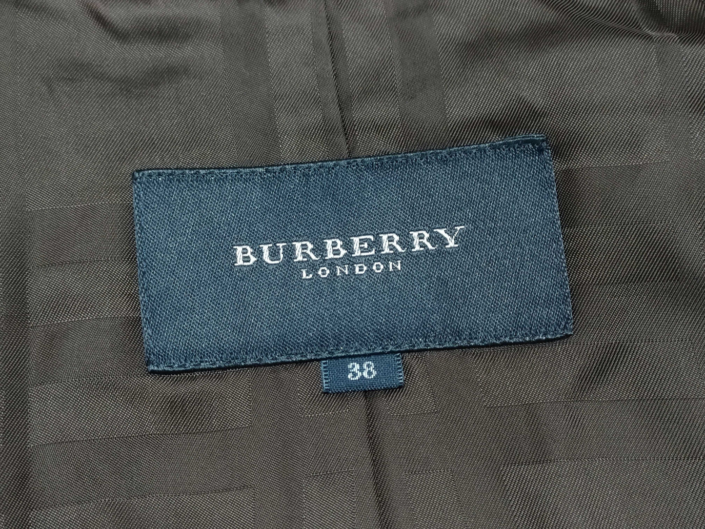 BURBERRY London Down Jacket, Size 38, Brown