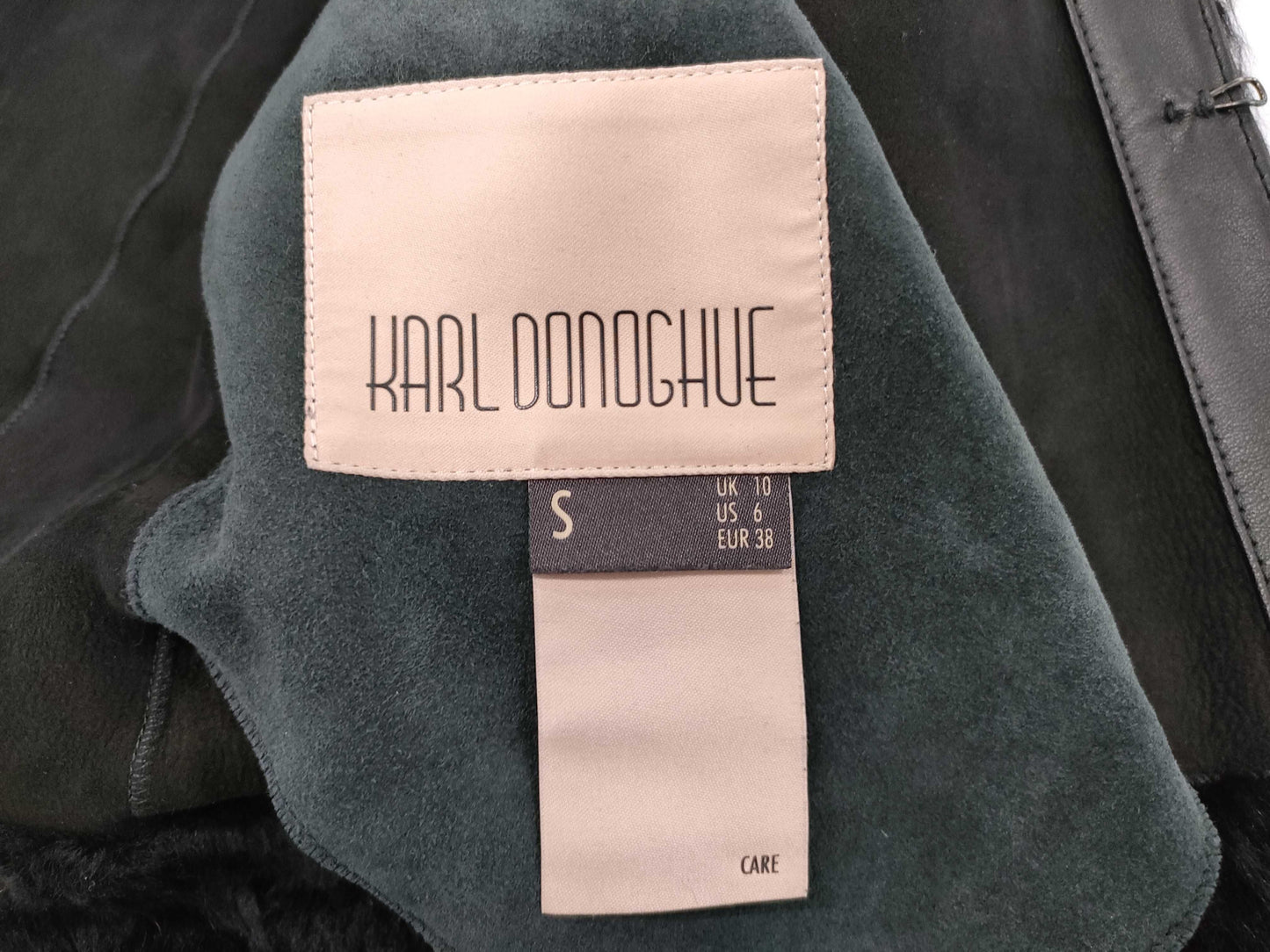 Karl Donoghue Mouton Coat, Size S