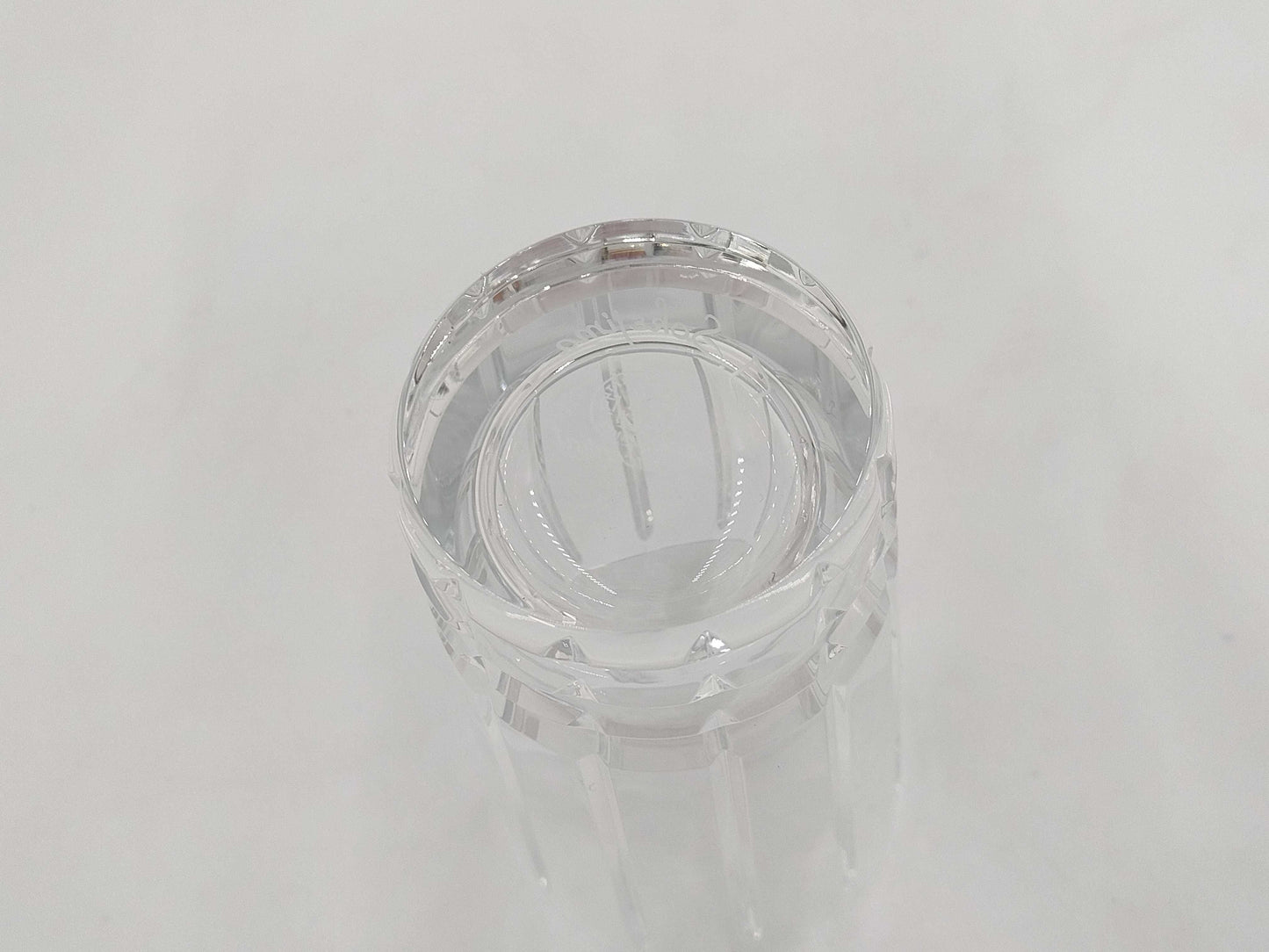 Baccarat Tumbler Glass with Initials