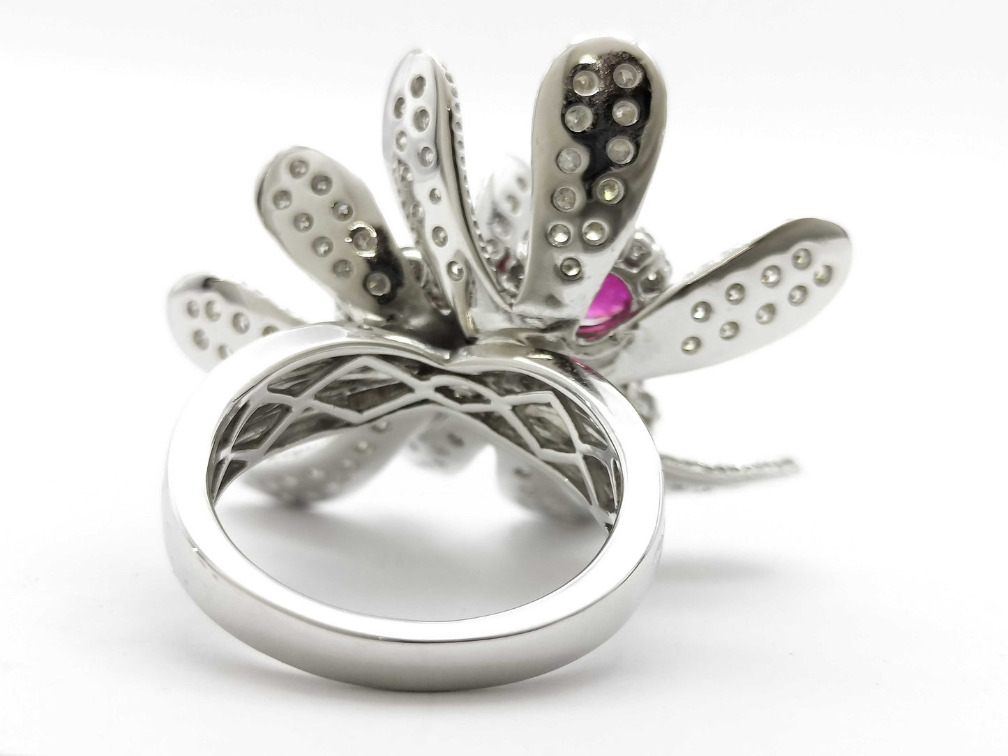 R3.03ct D2.05ct 750 14.6g Ring