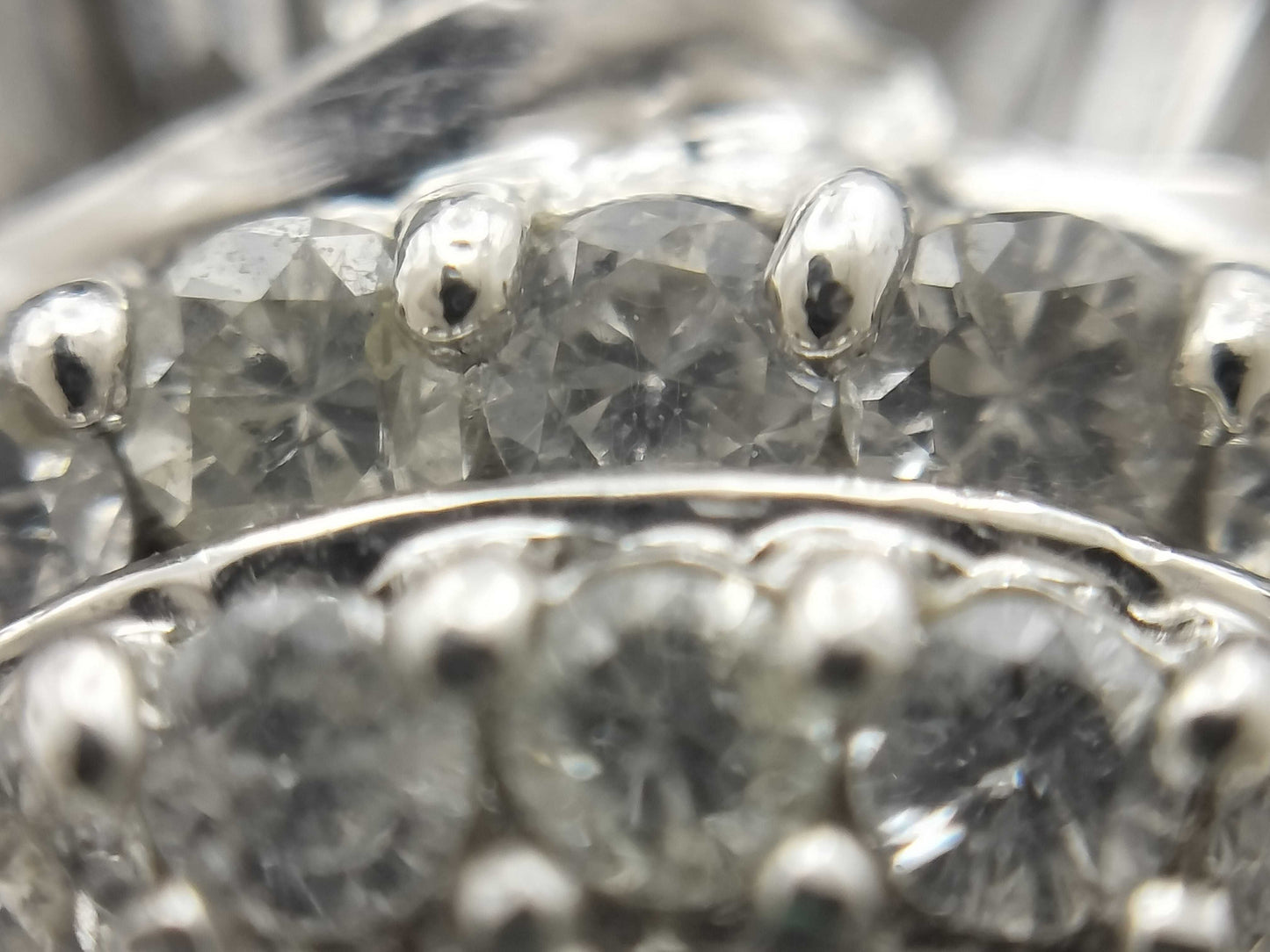 E3.73ct D2.07ct PT900 19.9g Ring