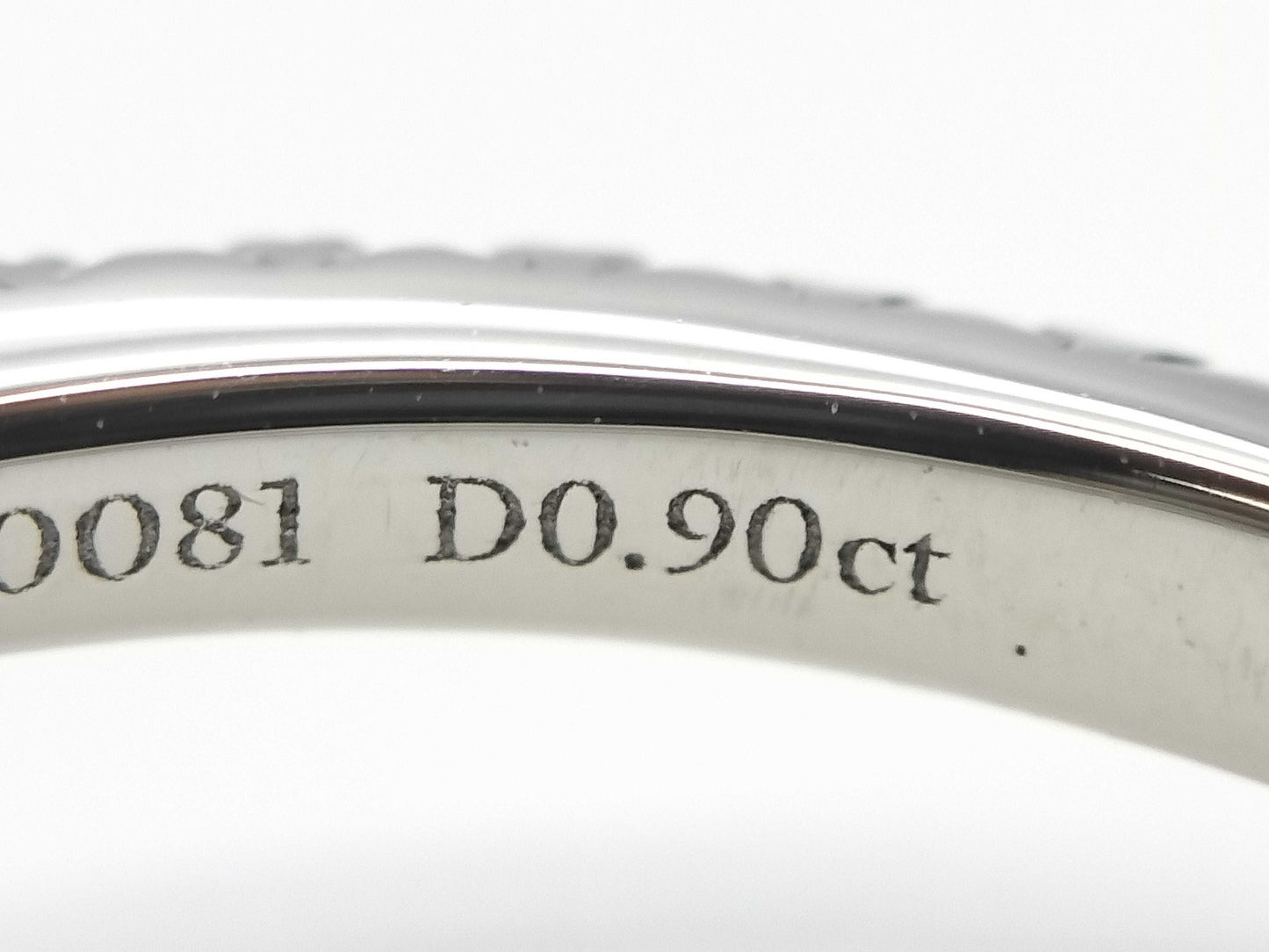 Tiffany & Co. Novo D0.90ct Diamond Ring in PT950/Au750, 2.7g