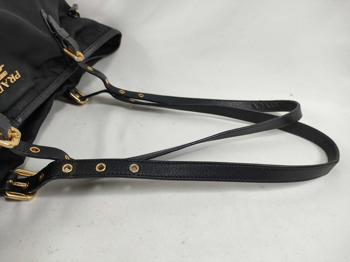 PRADA Nylon Prada Tote Bag Nylon Black Tote Bag