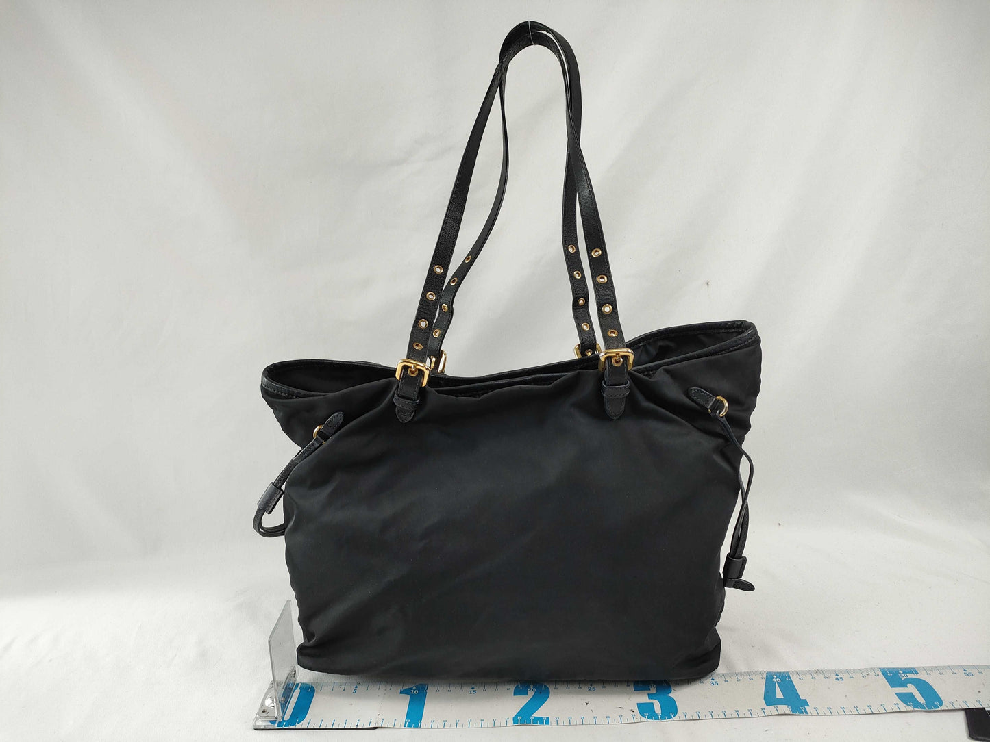 PRADA Nylon Prada Tote Bag Nylon Black Tote Bag