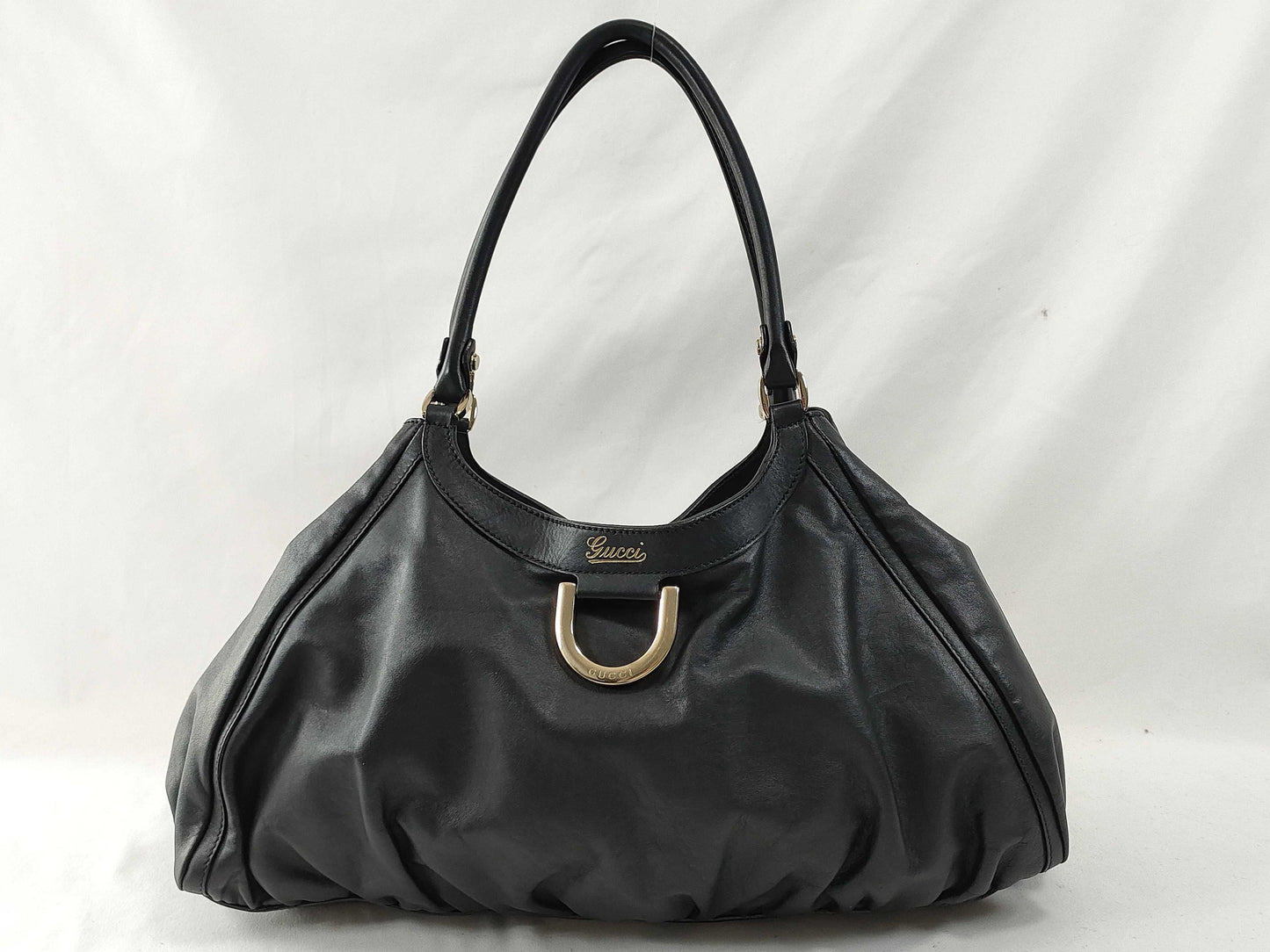 GUCCI Abbey Line Bag Black Handbag