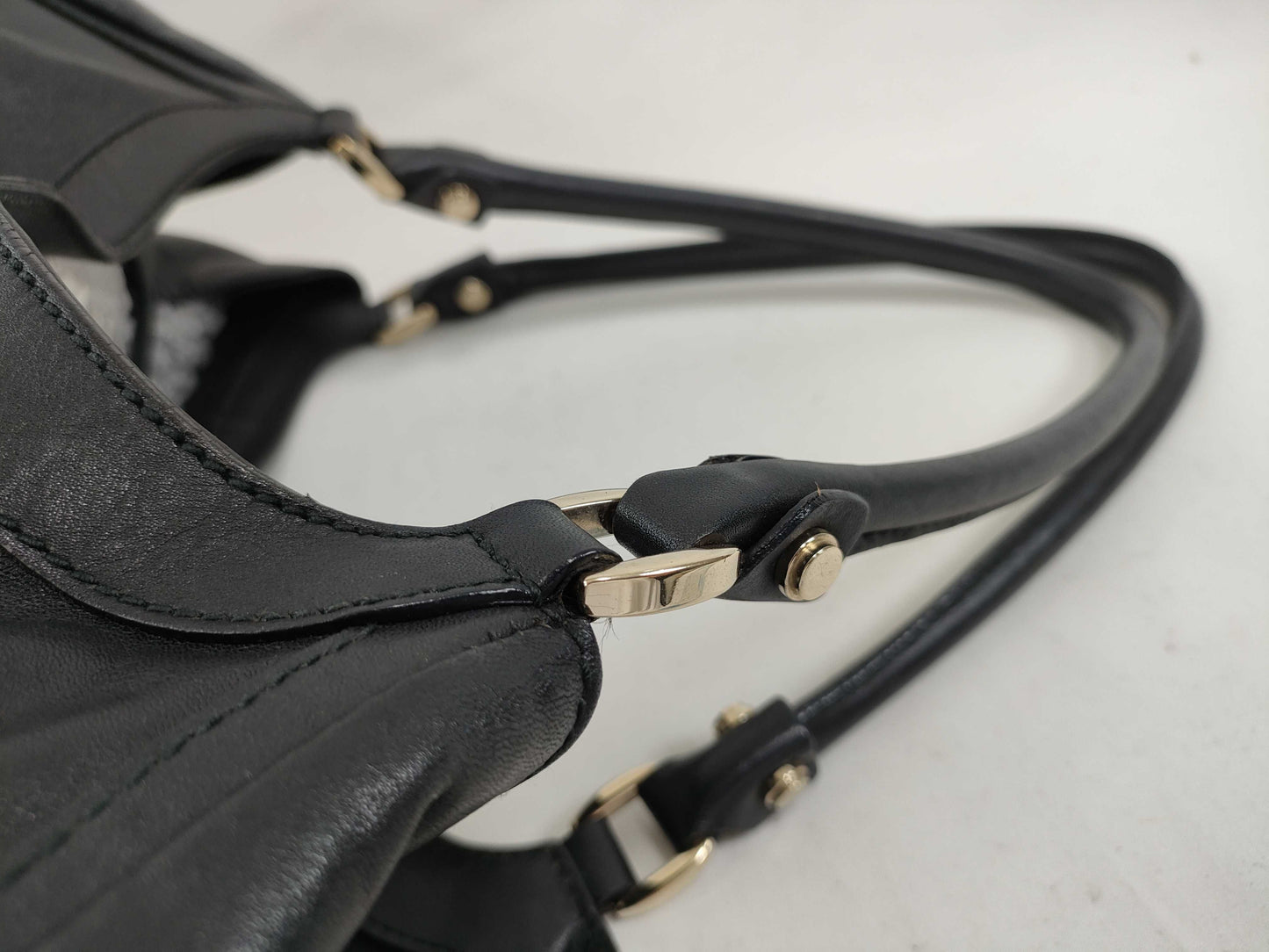 GUCCI Abbey Line Bag Black Handbag