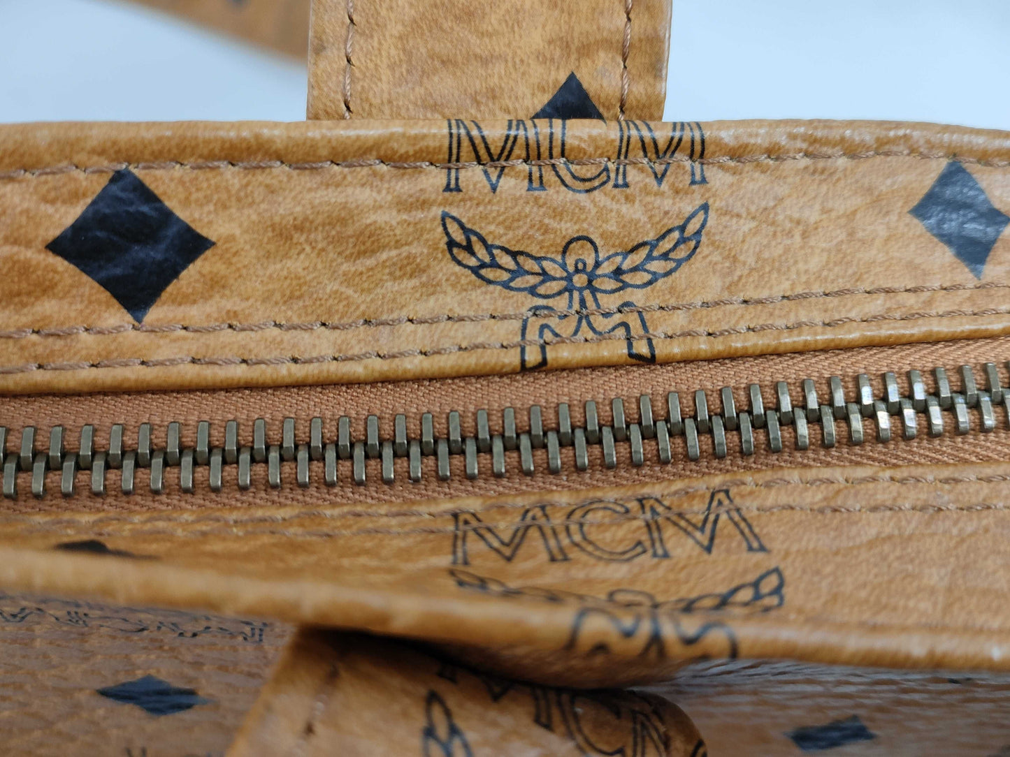 MCM MCM Tote Bag All-Over Print Tote Bag