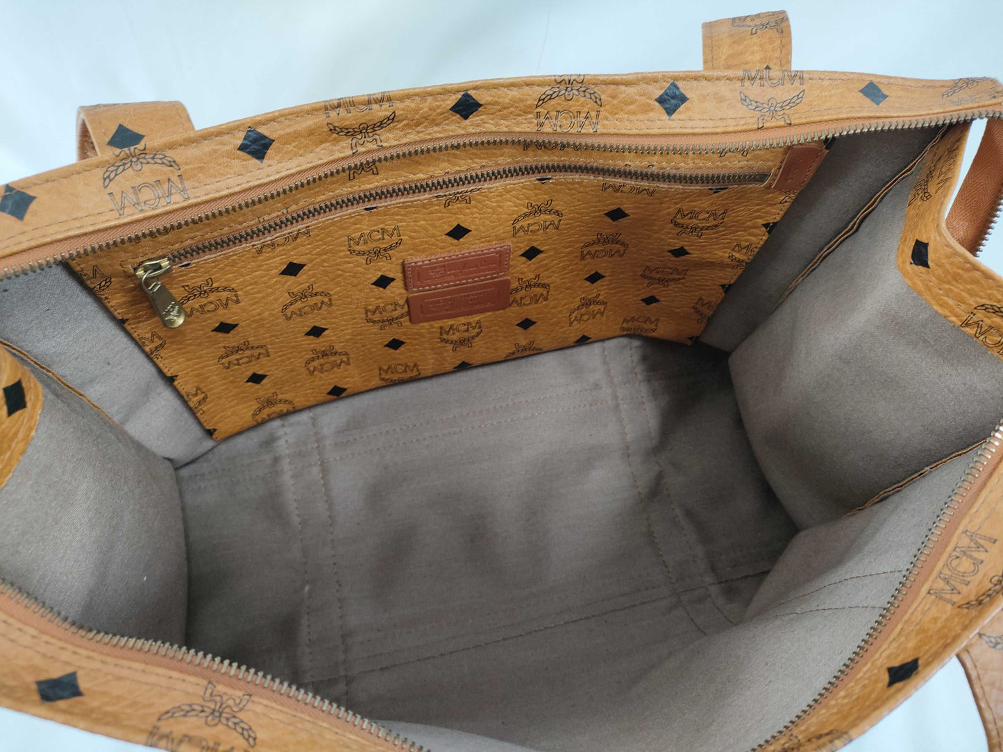 MCM MCM Tote Bag All-Over Print Tote Bag