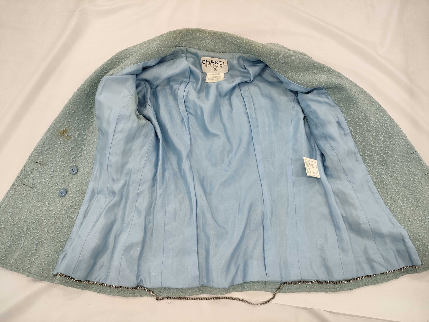 CHANEL CHANEL VINTAGE Tweed Suit Set with hangers Other Apparel