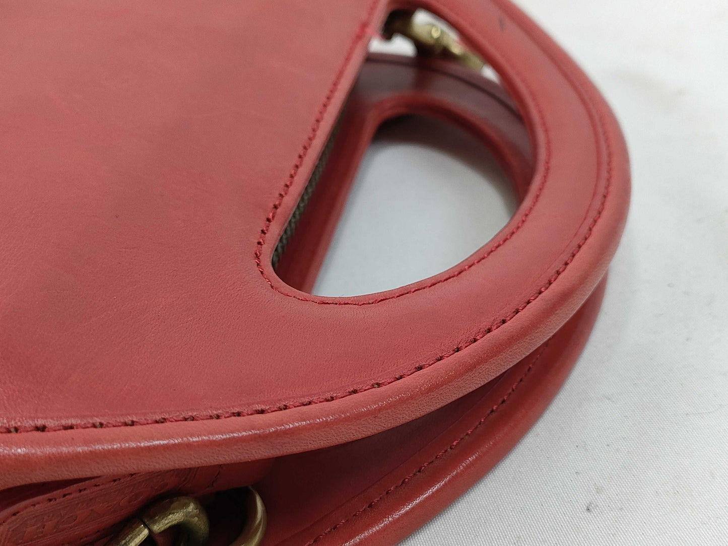 COACH OLD COACH 2-way leather handbag in red
