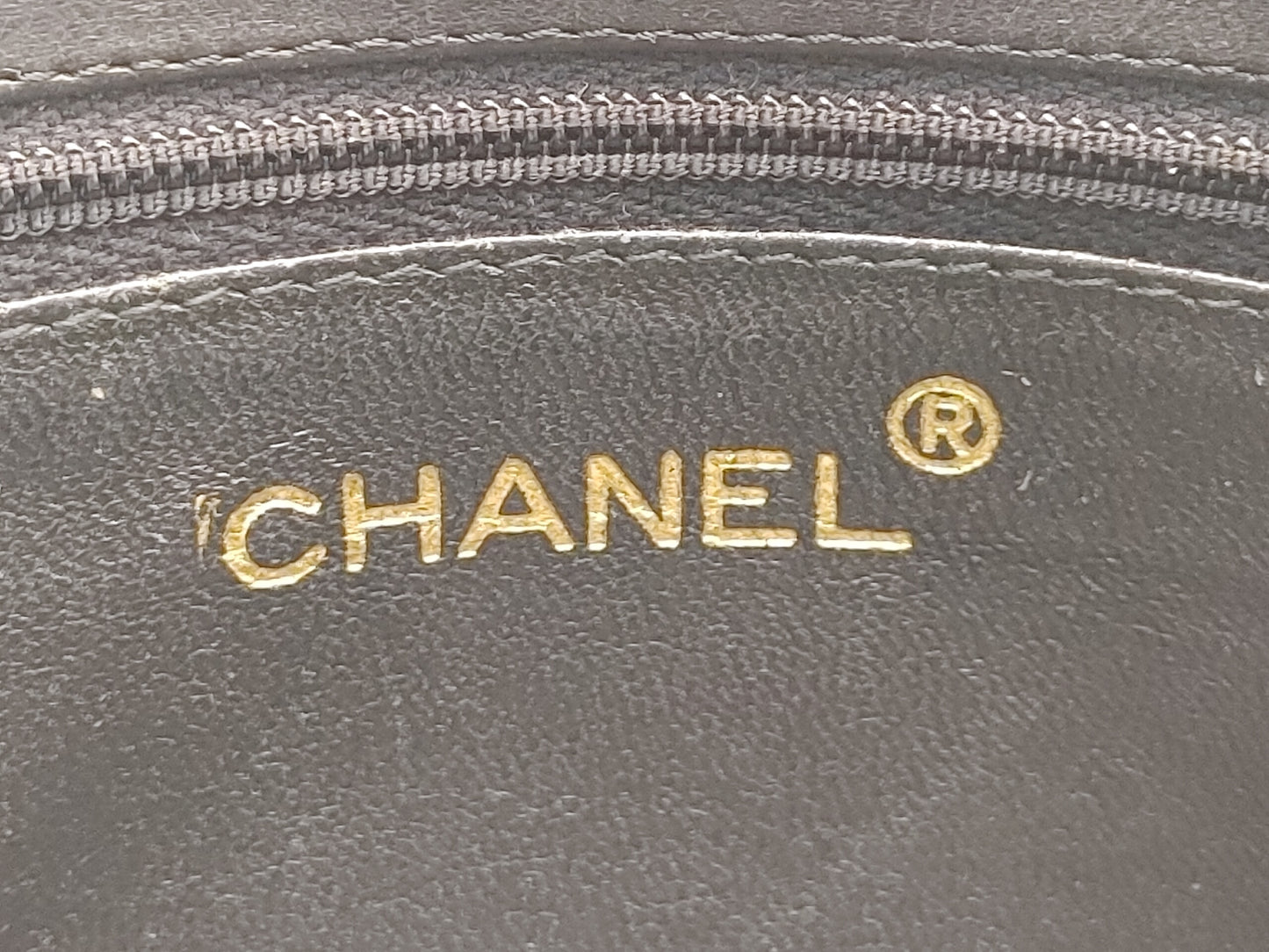CHANEL Coco Mark Chain Shoulder Bag with Seal 0664398 Lambskin Black Shoulder Bag