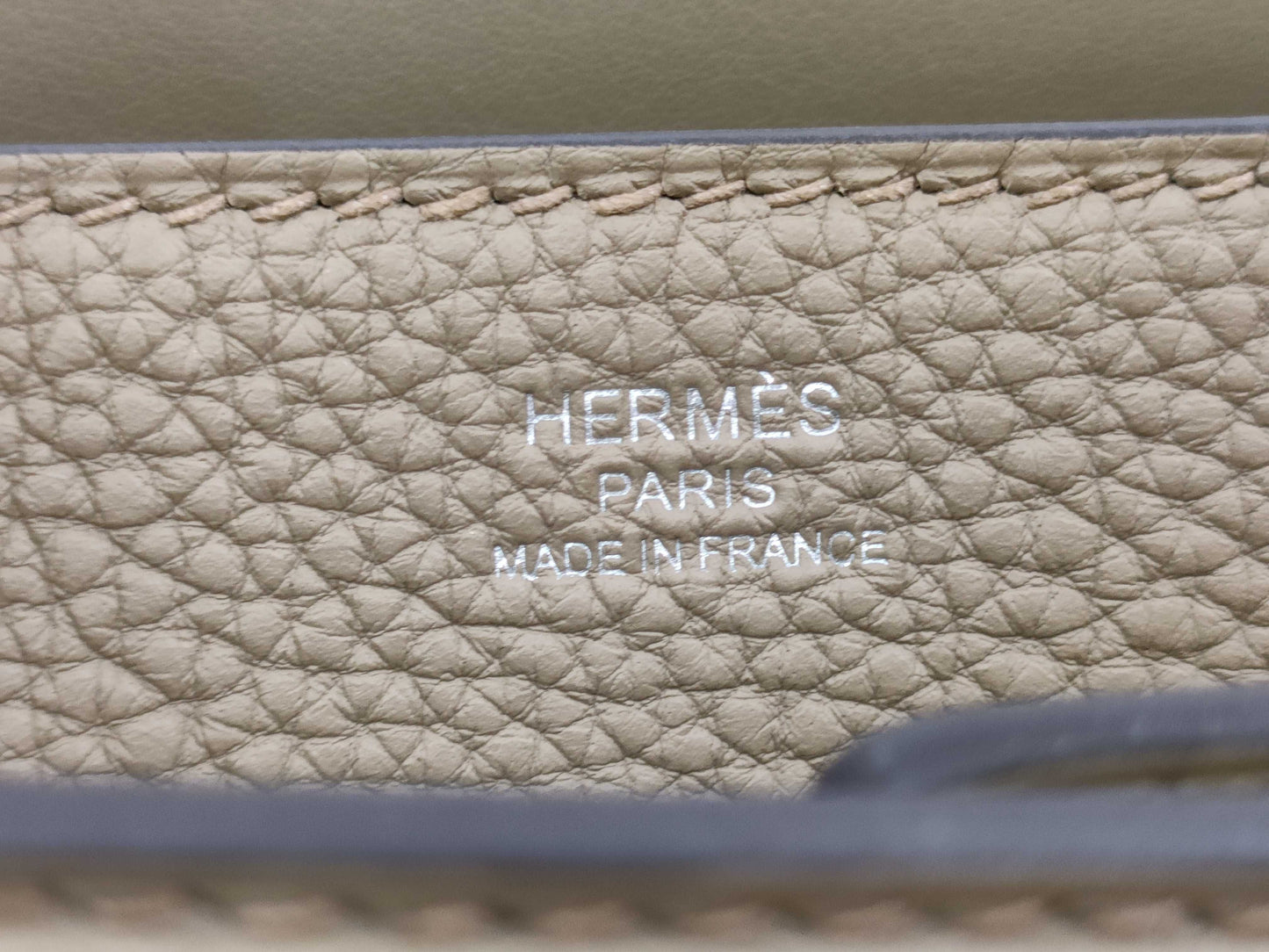 CHANEL Hermès Medor Handbag Togo/Swift W Stamp Handbag