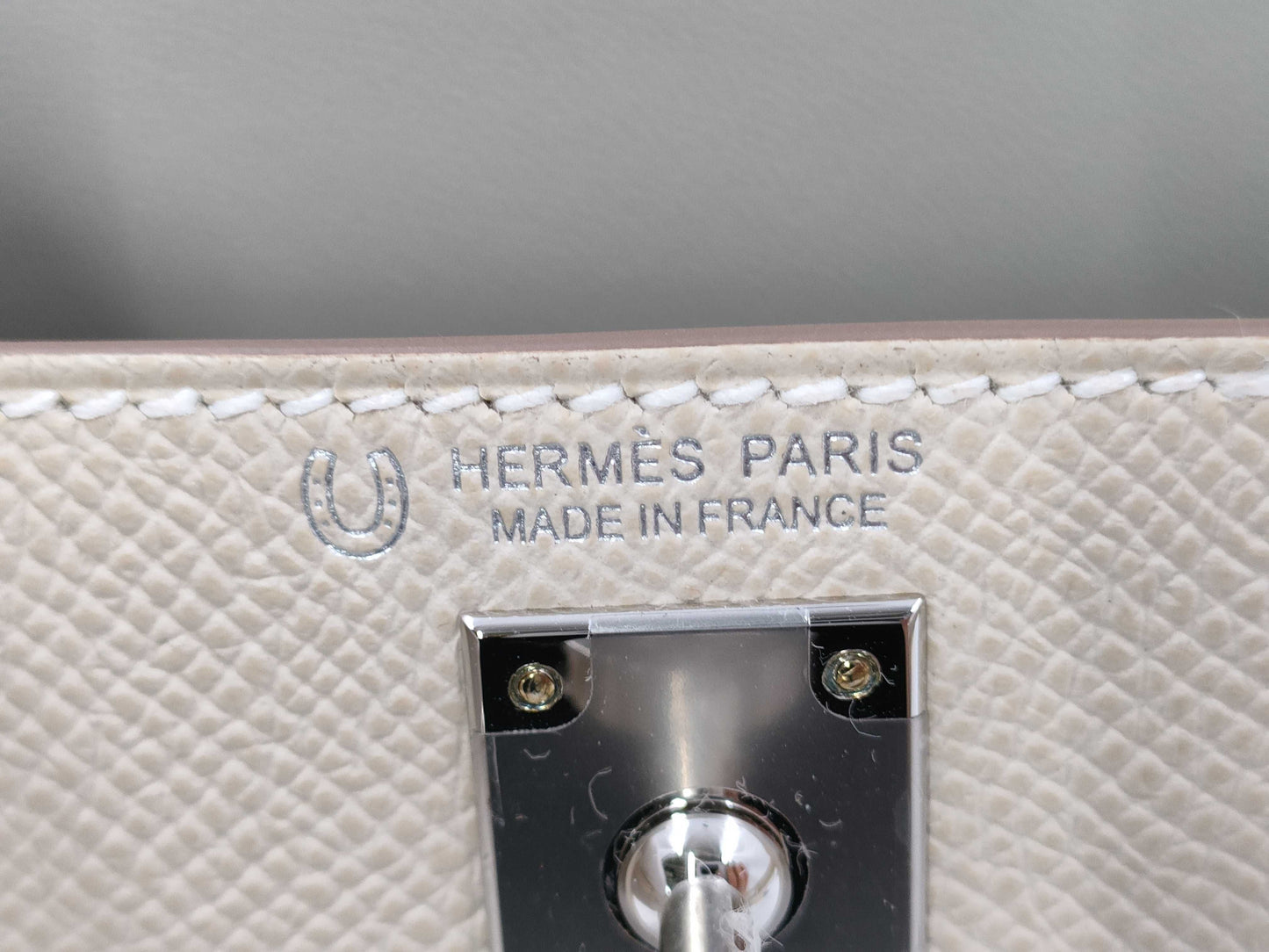 HERMES Mini Kelly 2 Epson SP Custom Order Silver Hardware Shoulder Bag