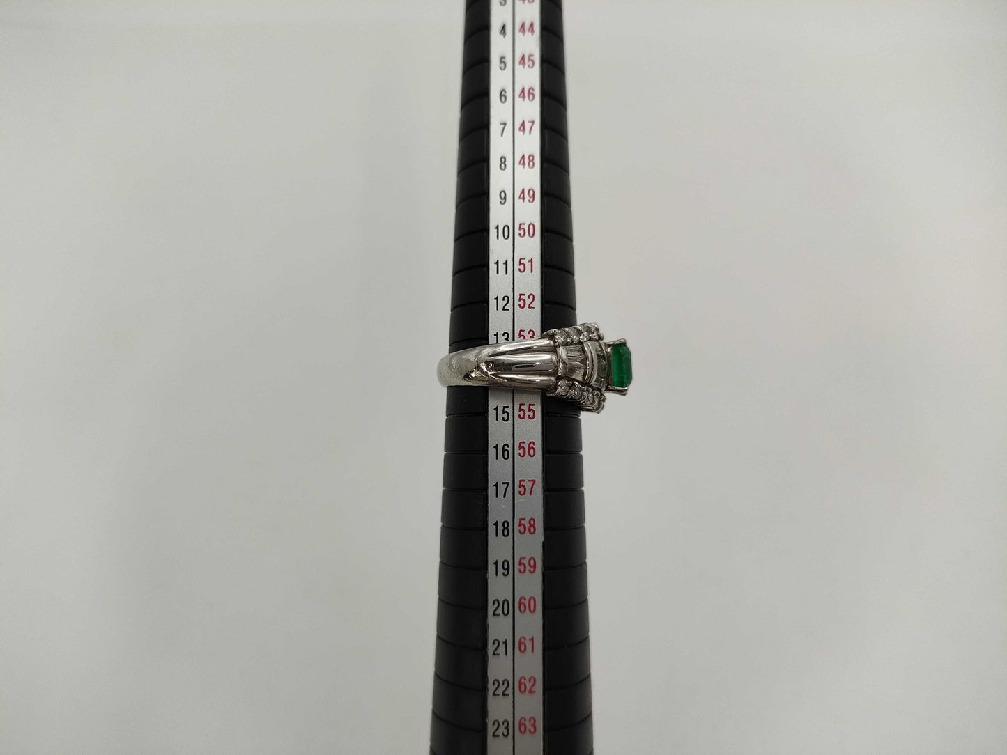 E1.28ct D1.39ct Pt900 10.6g Ring