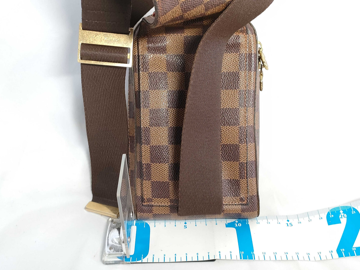 LOUIS VUITTON Damier Louis Vuitton Geronimos Damier Shoulder Bag