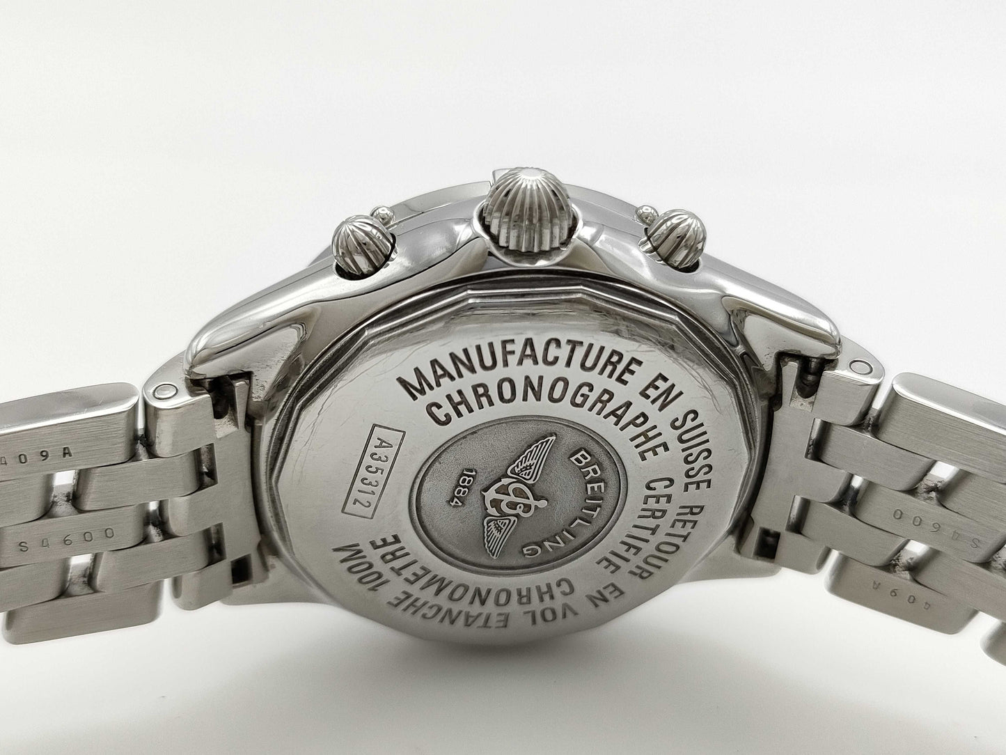 BREITLING A35312 Automatic Shell Dial Men's Watch