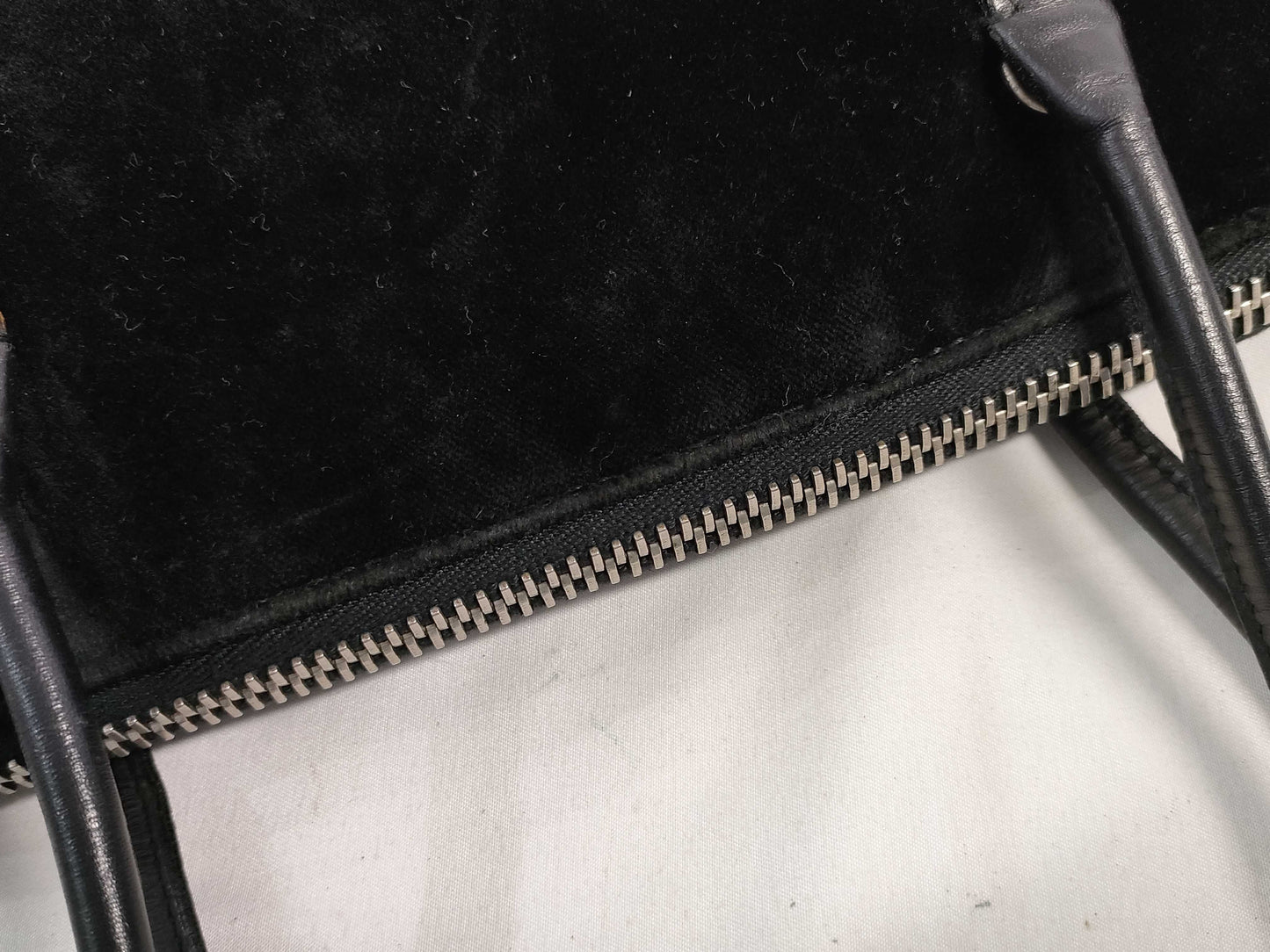 PRADA PRADA Suede Black Tote Bag Tote Bag