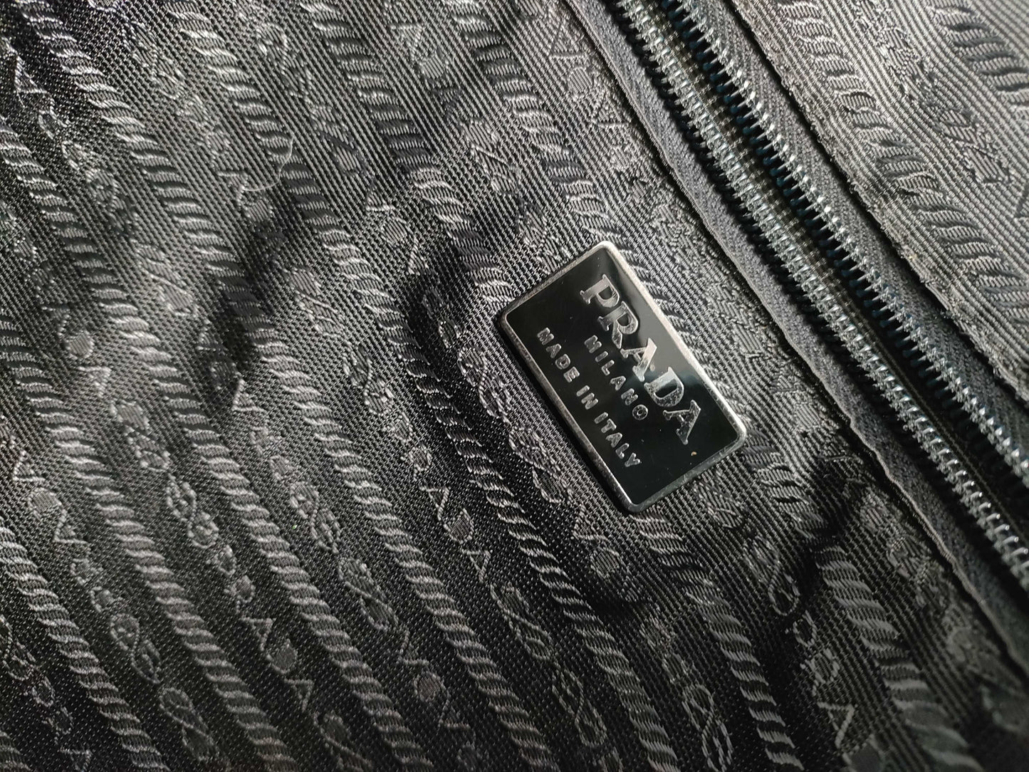 PRADA PRADA Suede Black Tote Bag Tote Bag
