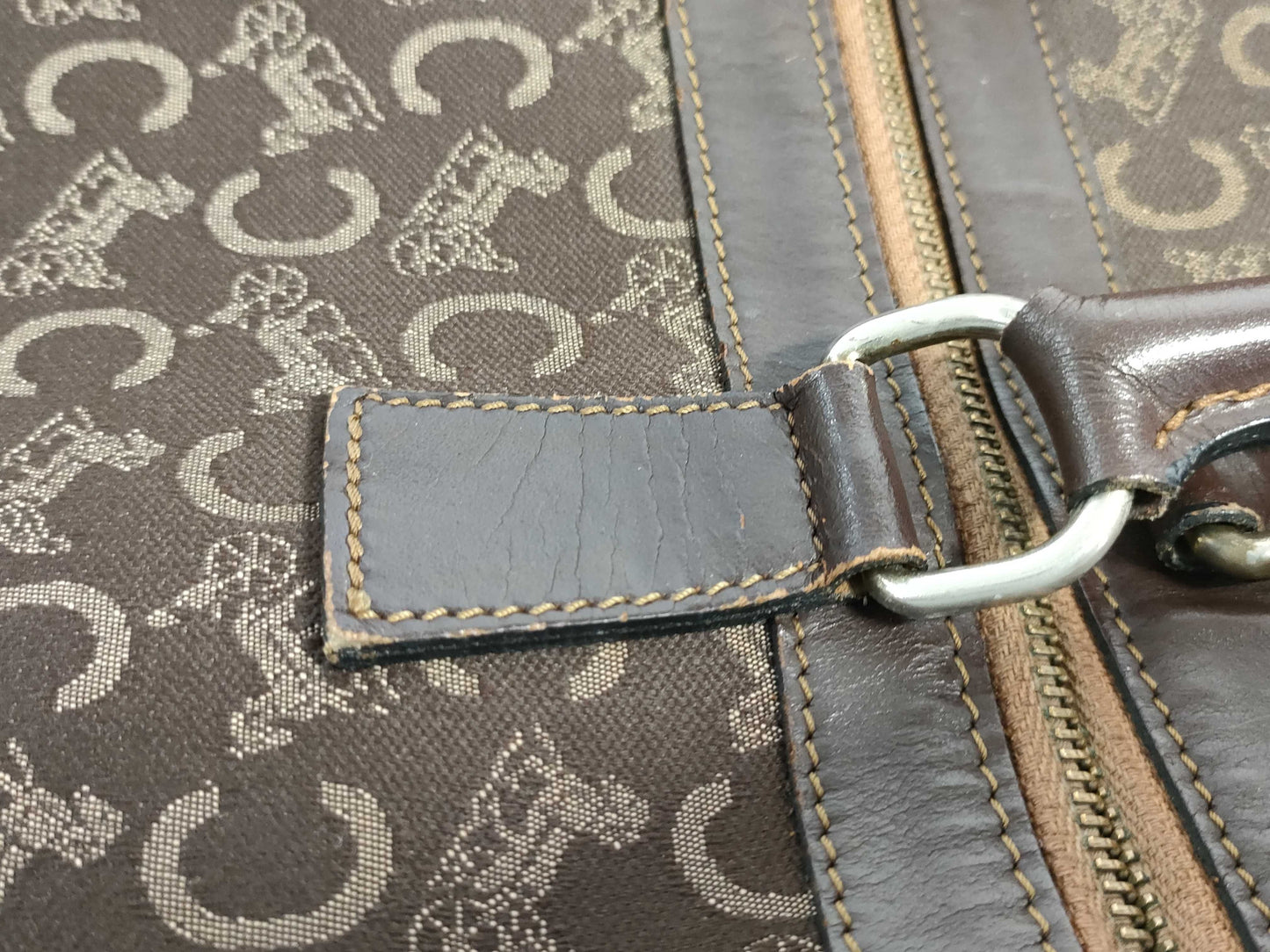 CELINE Canvas Handbag C Macadam Handbag