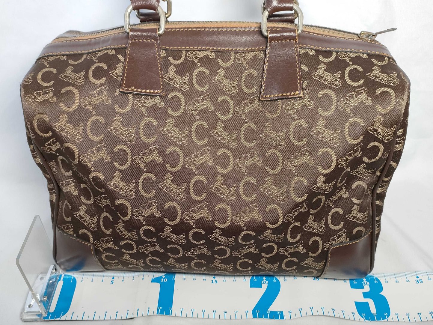 CELINE Canvas Handbag C Macadam Handbag