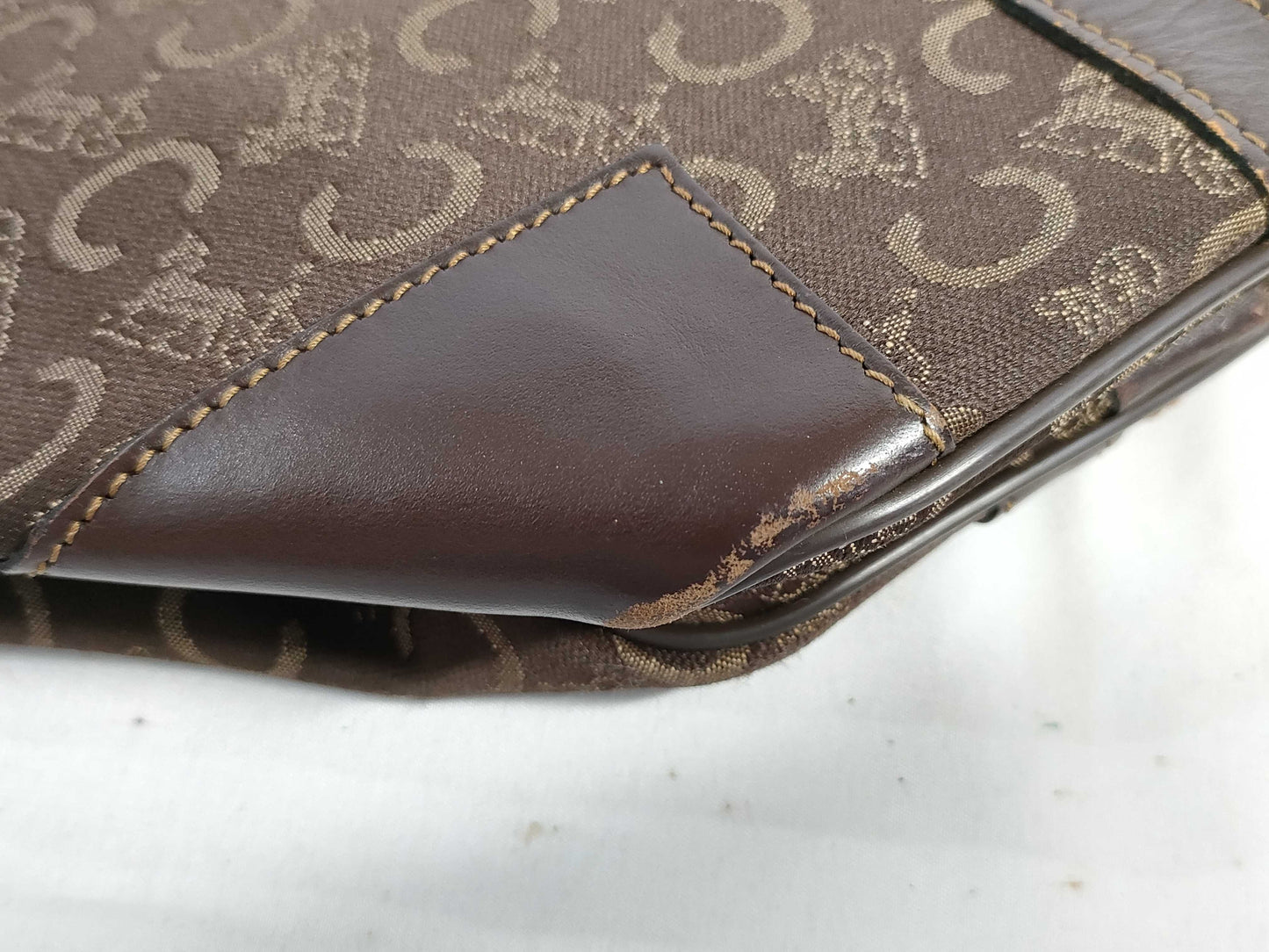 CELINE Canvas Handbag C Macadam Handbag