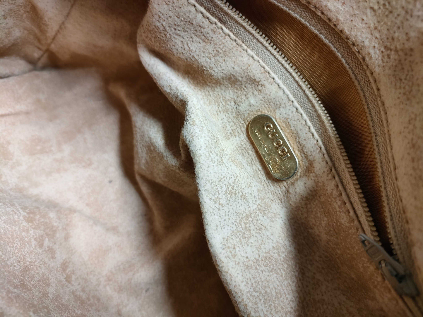 GUCCI GG Supreme PVC Boston Plus Boston Bag