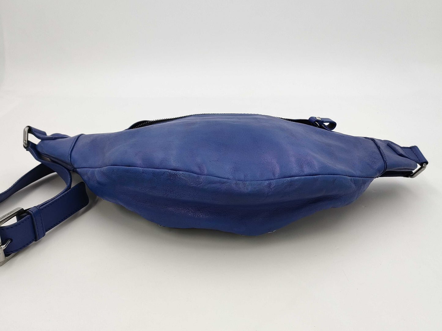 JIMMY CHOO Studded Waist Bag, Blue