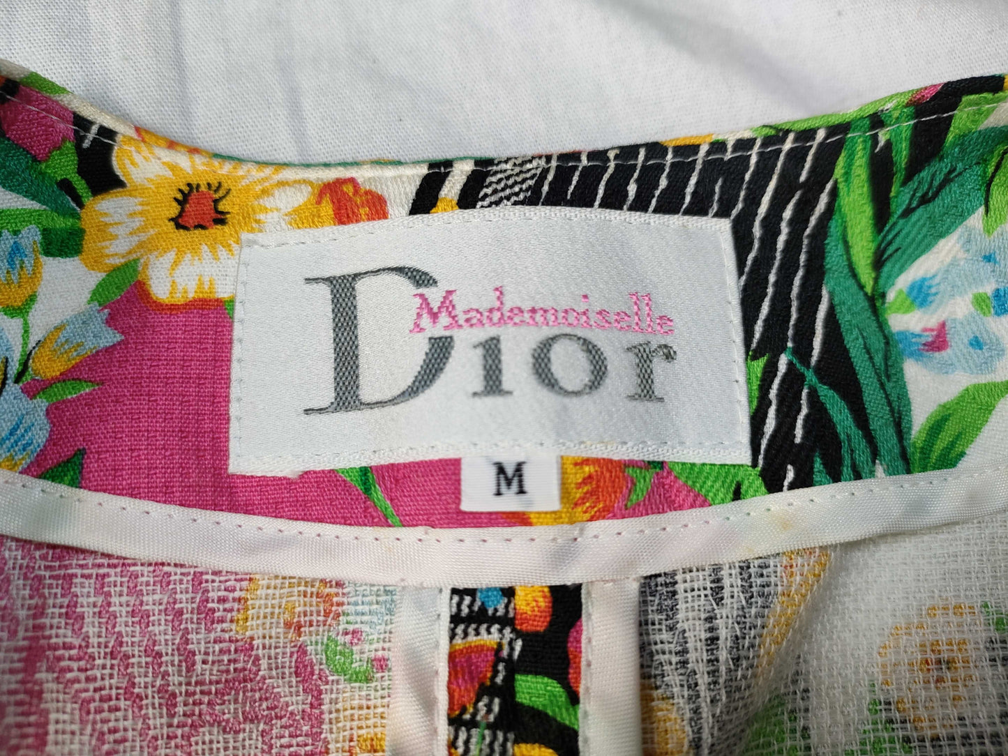 Dior Christian Dior Christian Dior floral print jacket vintage jacket