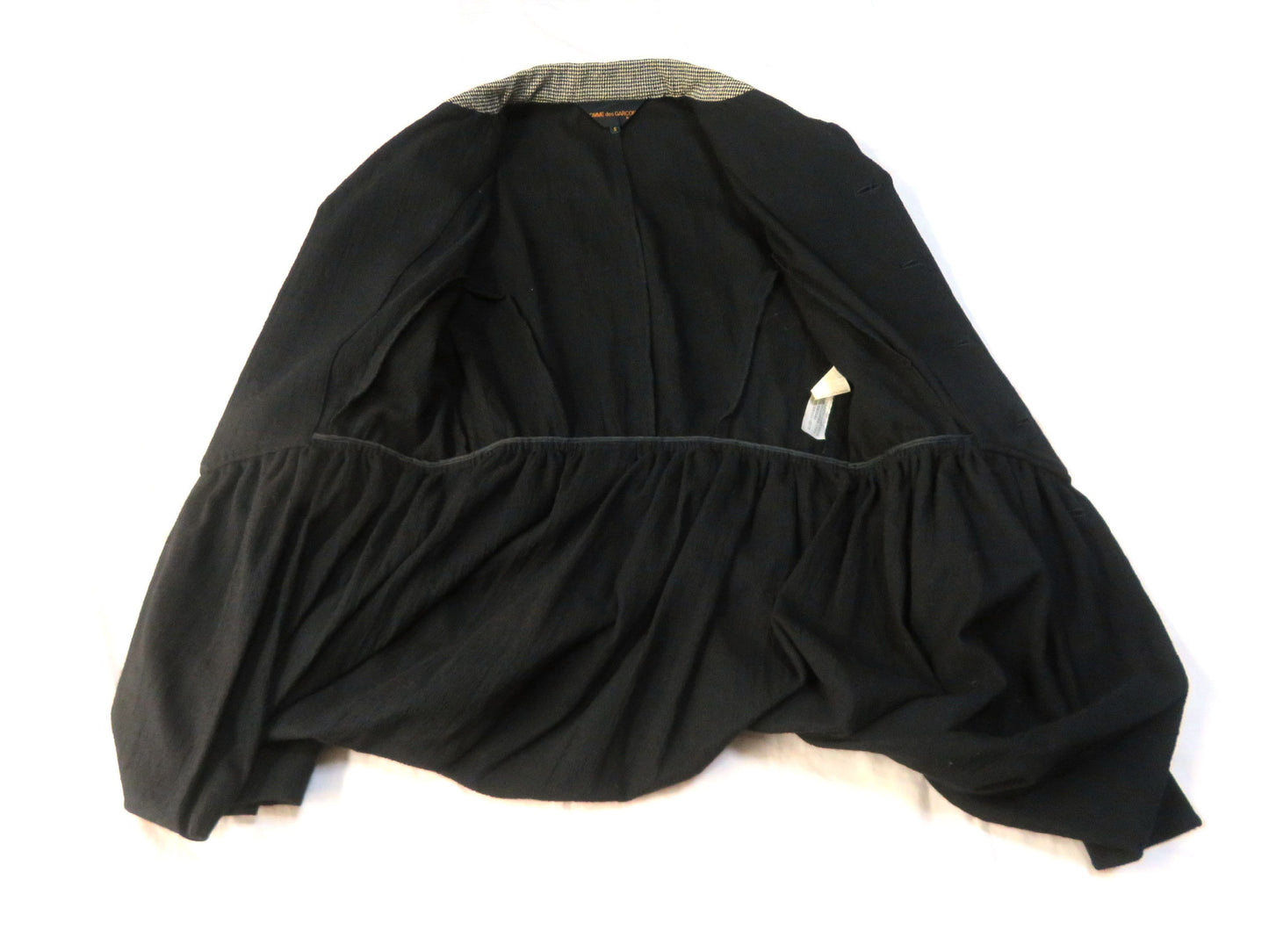 COMME des GARCONS COMME des GARCONS Comme des Garcons Asymmetrical Jacket 80s Jacket