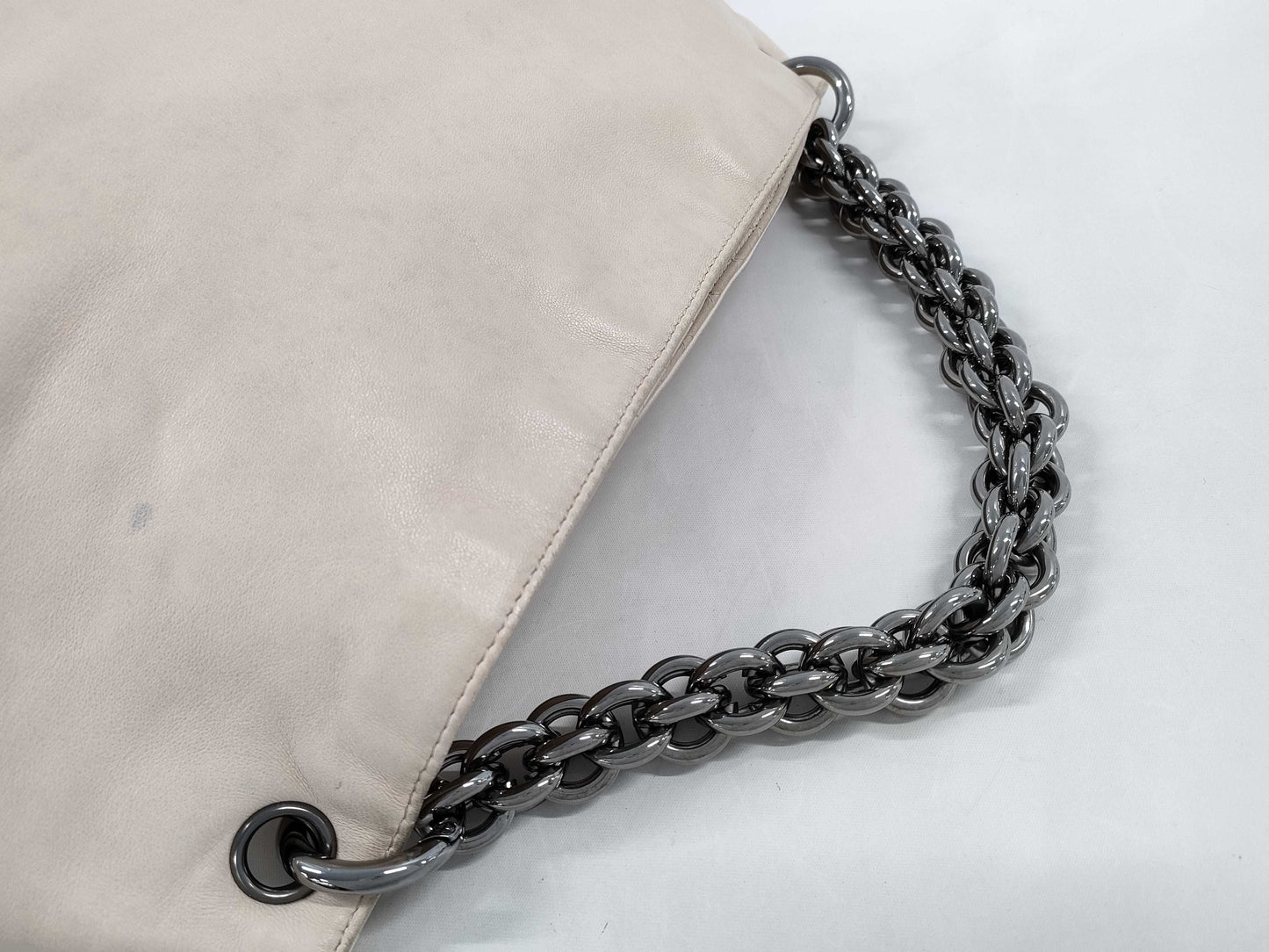CHANEL Chain Coco Mark Pink One-Shoulder Bag Lambskin Shoulder Bag