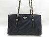 PRADA Nylon Chain Shoulder Bag Nylon Shoulder Bag