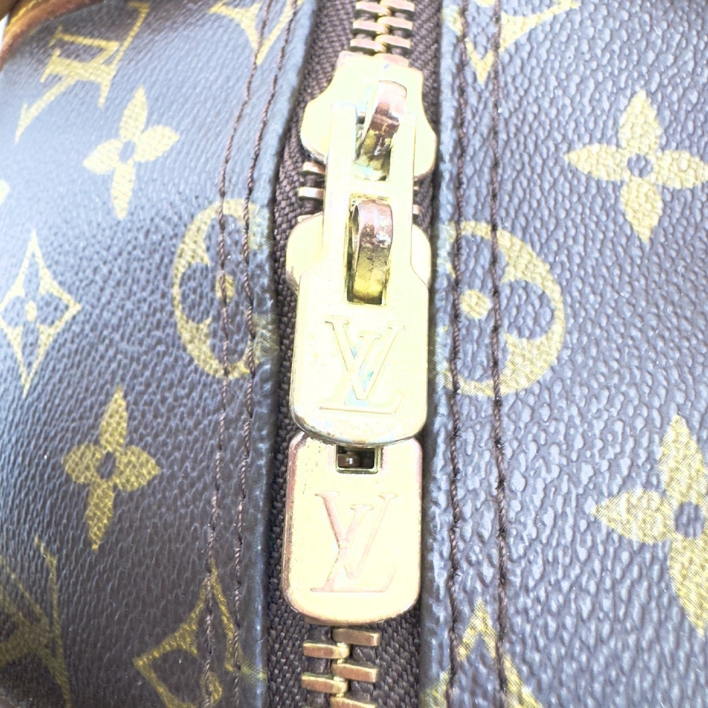 LOUIS VUITTON Monogram Keepall 50 Boston Bag