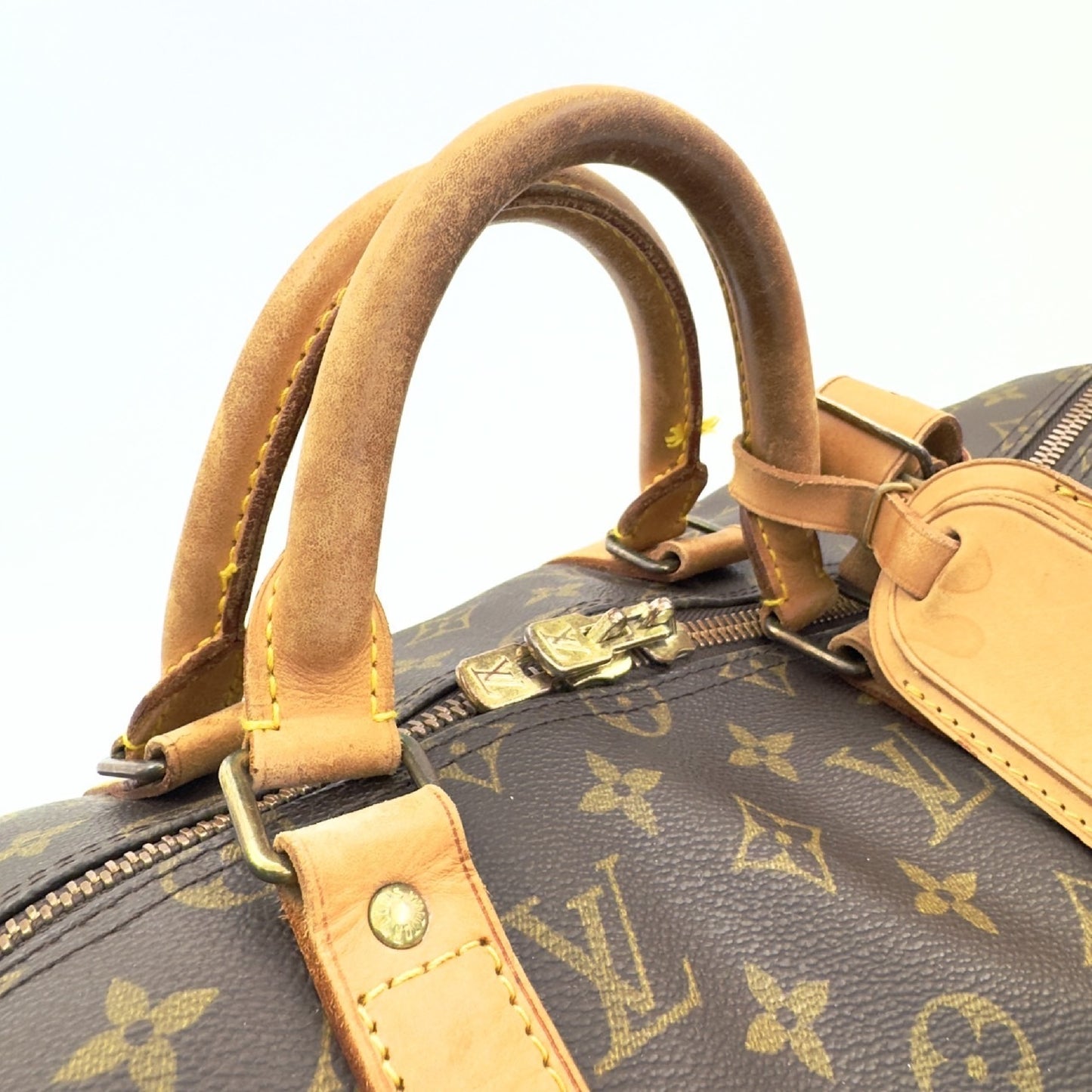 LOUIS VUITTON Monogram Keepall 50 Boston Bag