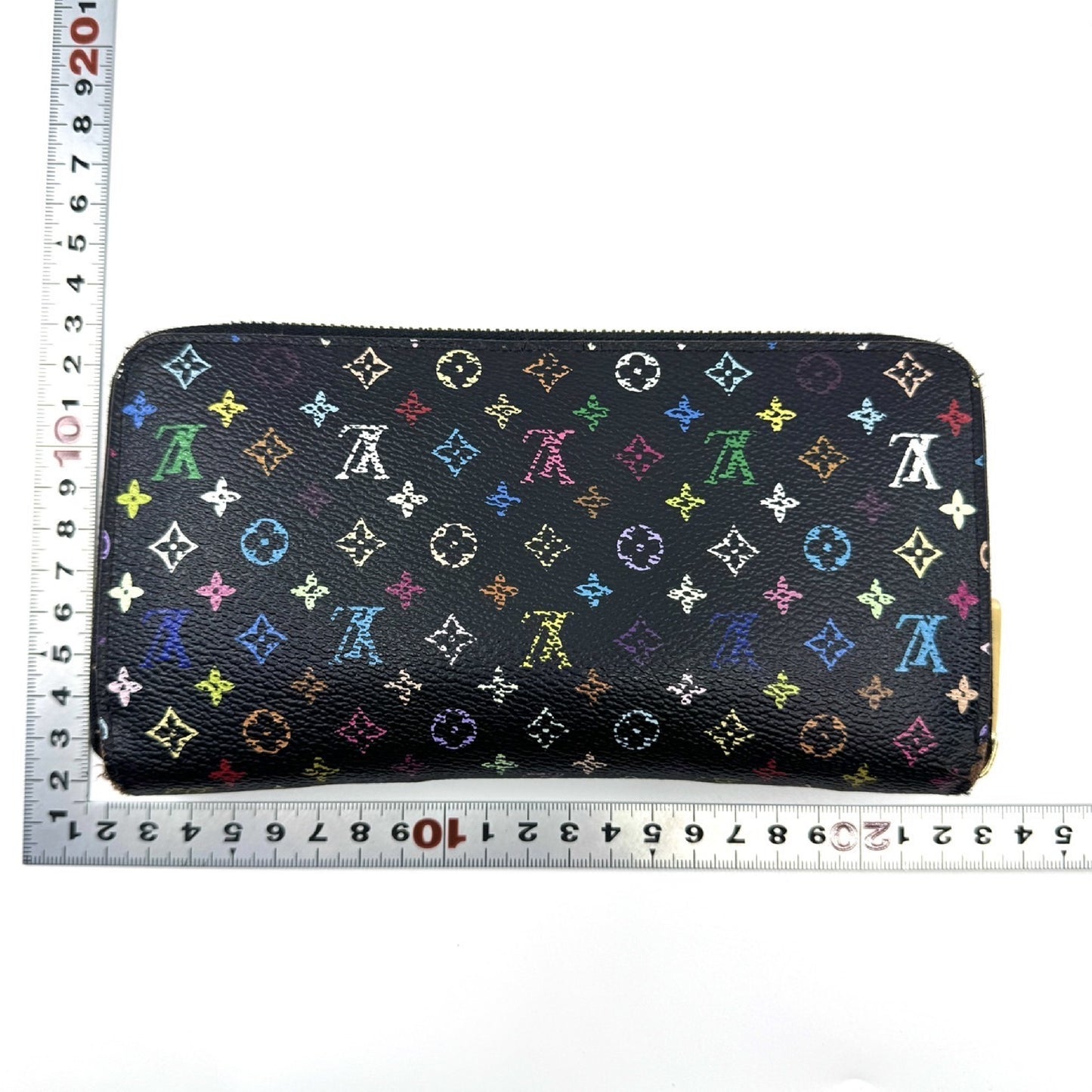 LOUIS VUITTON Monogram Multicolor Zippy Wallet