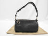 Unused GUCCI Blondie 760170 GG Charm Hand Leather Black Shoulder Bag