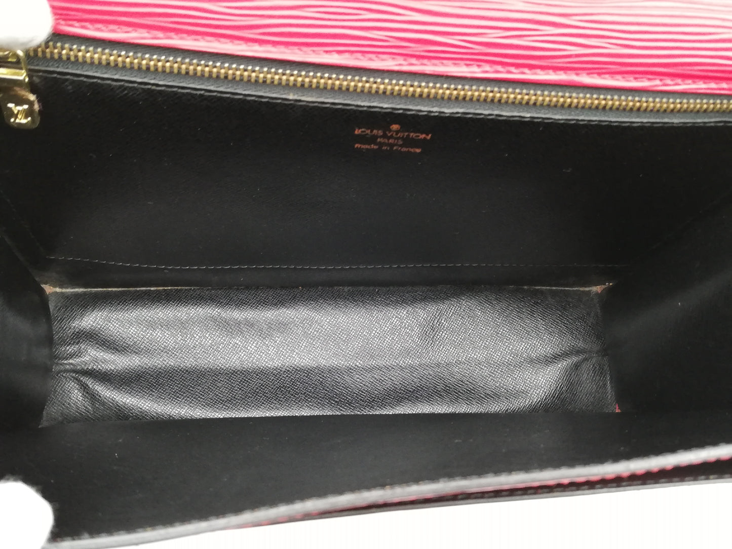 LOUIS VUITTON Epi Monceau M52127 Shoulder Strap with Key, Red Handbag
