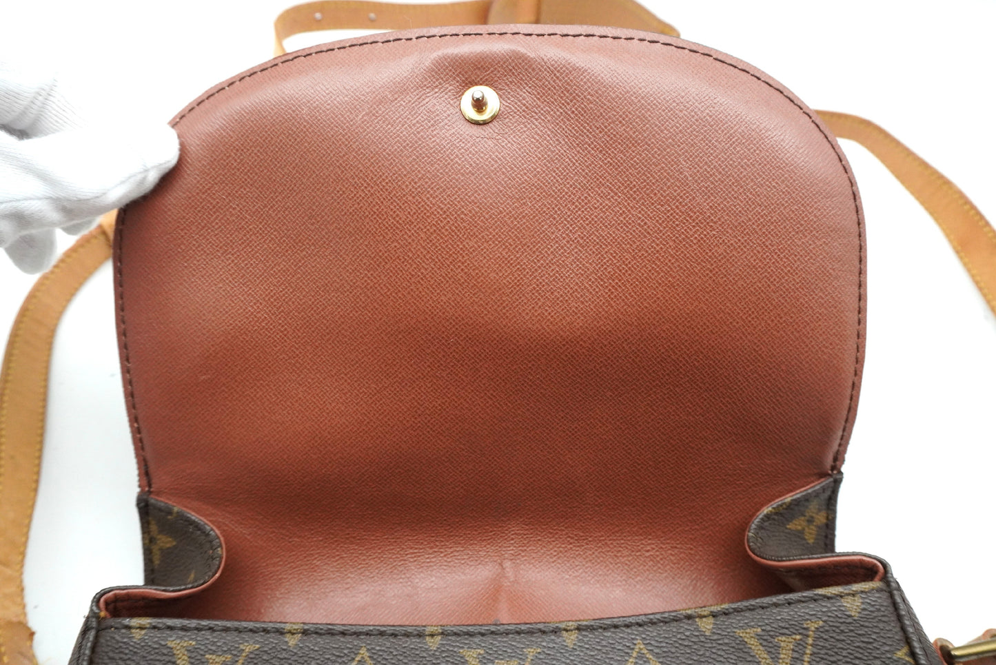 LOUIS VUITTON Monogram Saint-Cloud GM M51242 Shoulder Bag