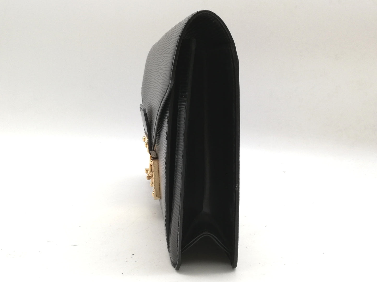 LOUIS VUITTON Epi Serie Dragonne M52612 Noir Second Bag